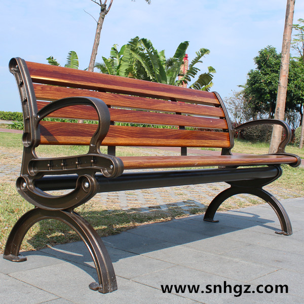 炭纤维铸铝公园椅