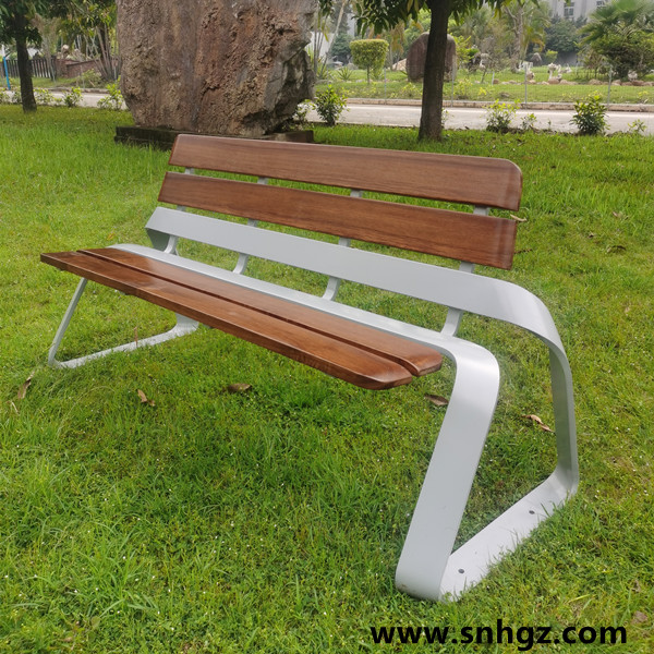 不锈钢异形公园椅